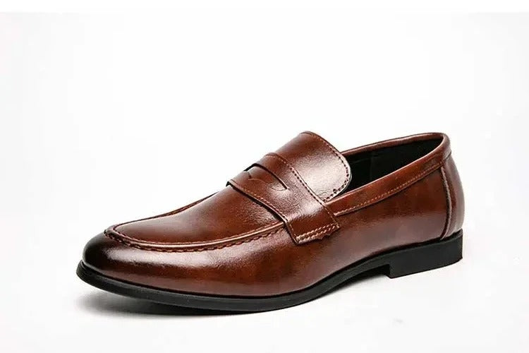 GORNIG Exquise leren loafers