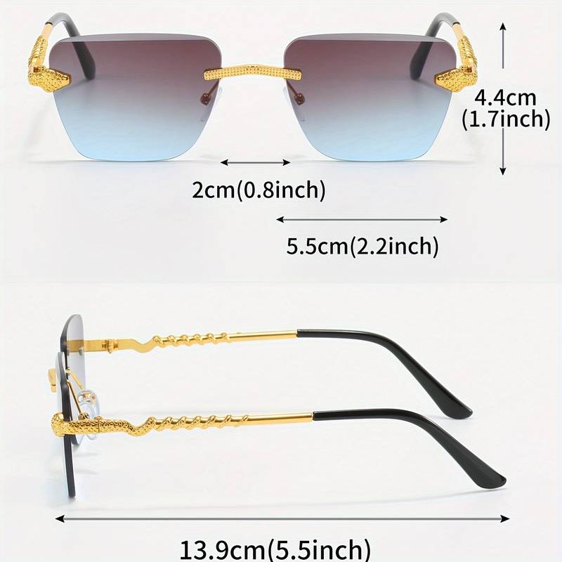 Retro Sunglasses with Gradient Lenses