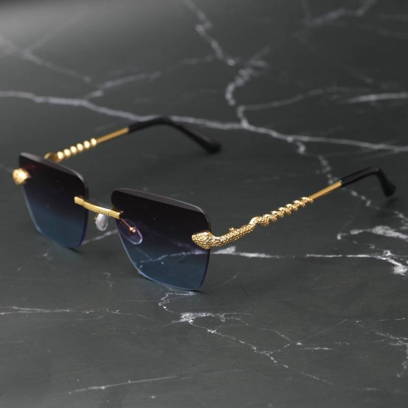 Retro Sunglasses with Gradient Lenses