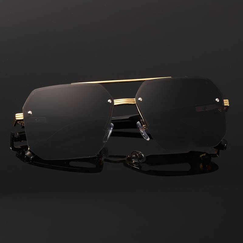 Retro Sunglasses with Double Bars