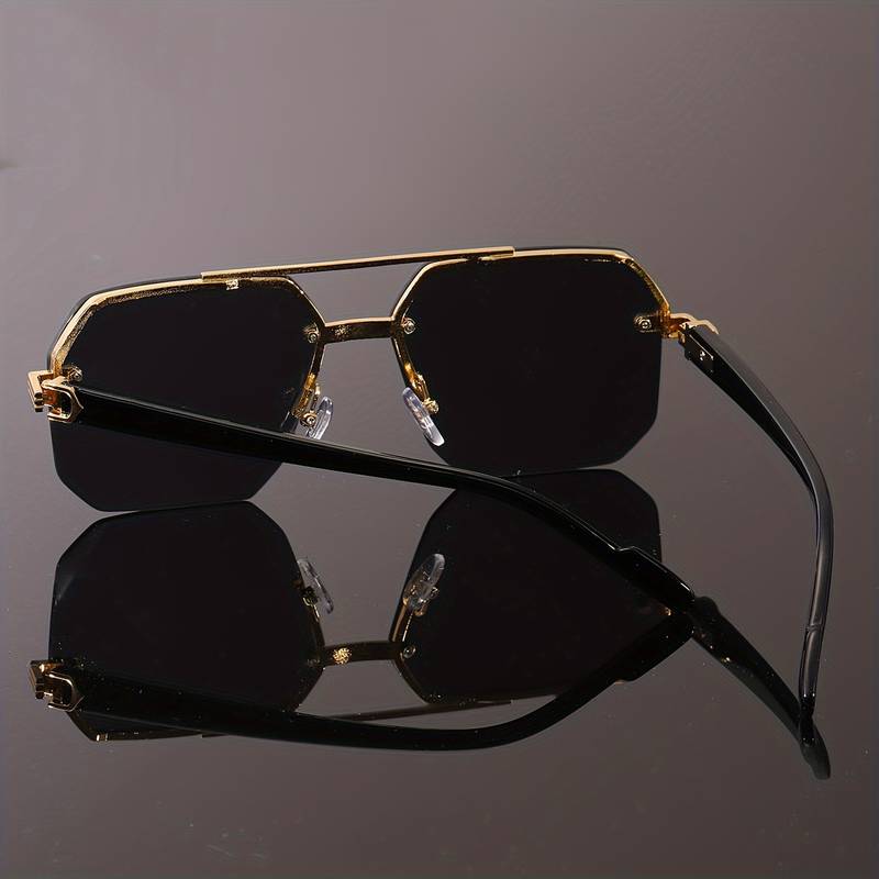 Retro Sunglasses with Double Bars