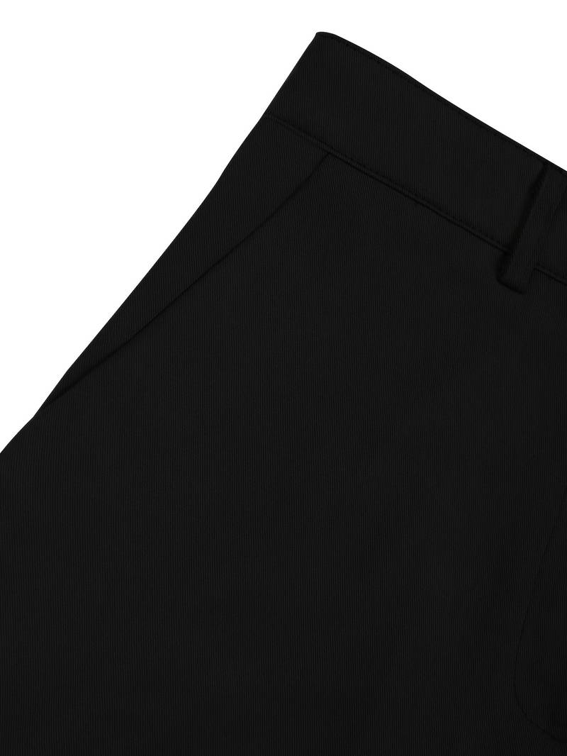 Elegant Regular Semi-Formal Stretch Pants for Business Banquet